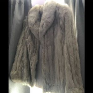 Saga Fox Faux fur coat
